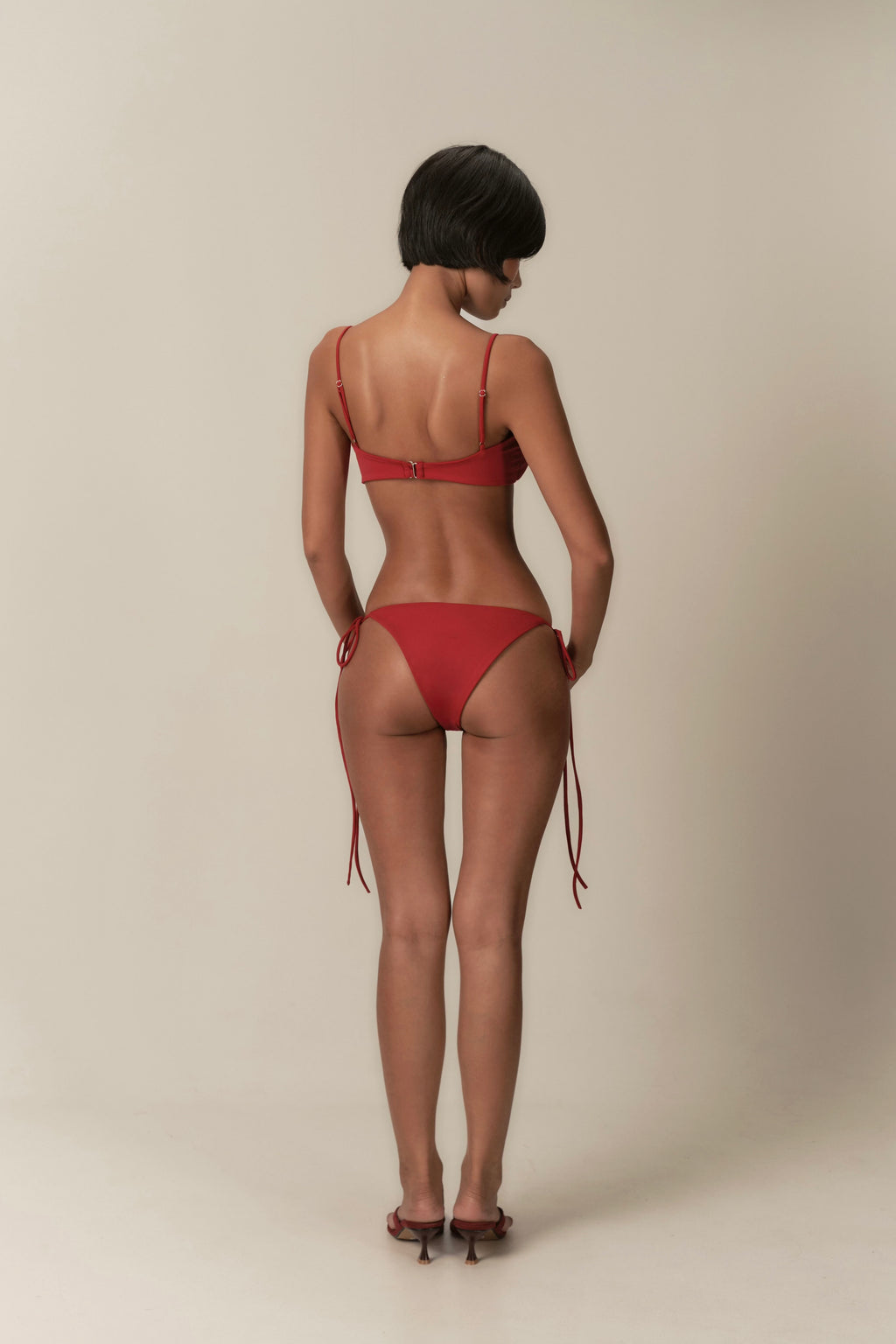 Annoyed Bikini in Cherry Red