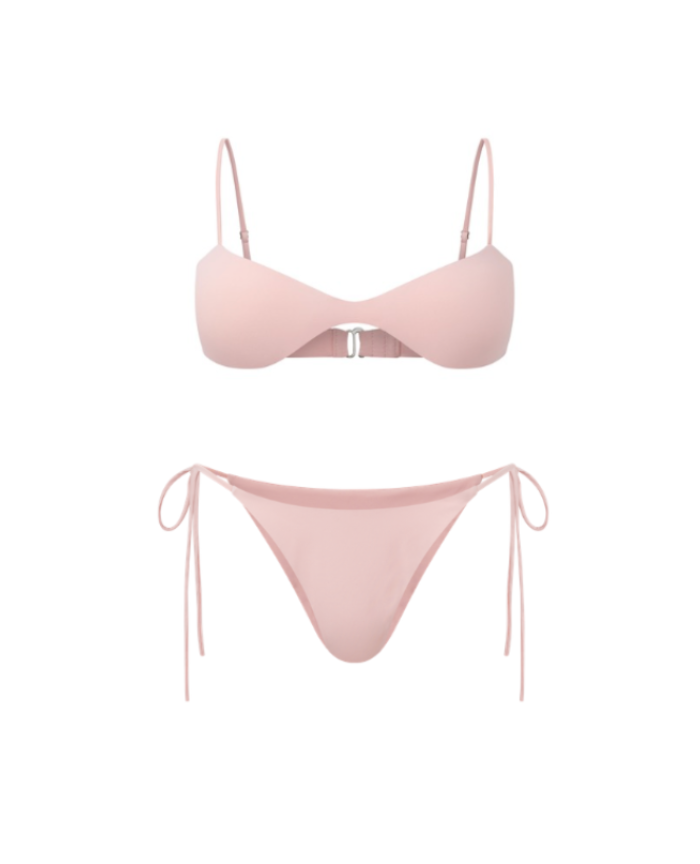 Annoyed Bikini in Blush Pink